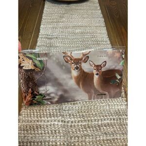 Deer Novelty License Plate 6 x12 New